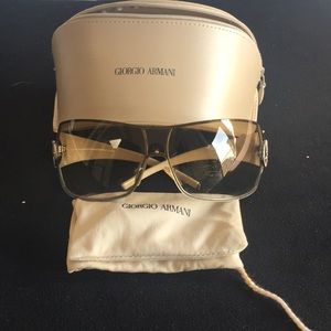 Giorgio Armani wrap sunglasses